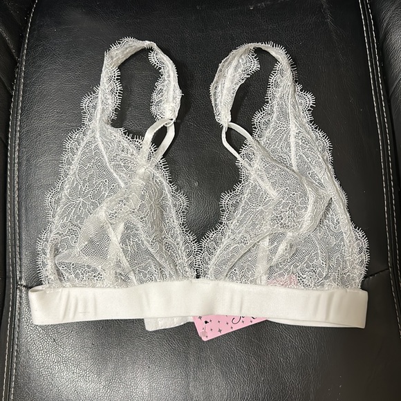 Jezebel Pandora Lace Bralette JZ18042 - Medium Beautiful Lace Bra w/ Adj Straps! - Picture 5 of 7